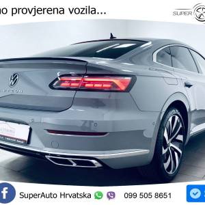 VW Arteon 2.0 TDI DSG R-Line 200 KS, LED+ACC+360+4xGR SJED+PARK+MASAŽA
