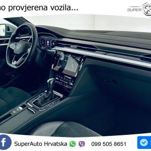 VW Arteon 2.0 TDI DSG R-Line 200 KS, LED+ACC+360+4xGR SJED+PARK+MASAŽA