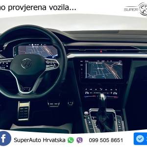 VW Arteon 2.0 TDI DSG R-Line 200 KS, LED+ACC+360+4xGR SJED+PARK+MASAŽA
