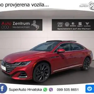 VW Arteon 2.0 TSI 4M DSG R-Line 300 KS, LED+ACC+PANO+4xGR SJED+KAM+PARK
