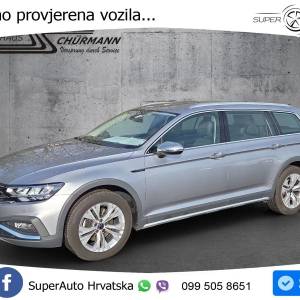 VW Passat Alltrack 2.0 TDI DSG 4M DSG 200 KS, LED+ACC+GR SJED+MASAŽA+PARK