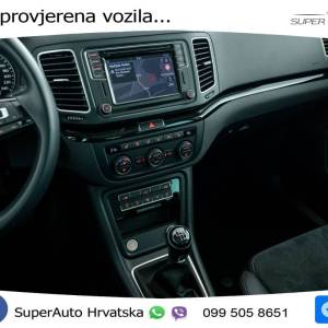 VW Sharan 1.4 TSI Highline 150 KS, 7-SJED+ACC+KAM+GR SJED+PANO+NAVI+MASAŽA
