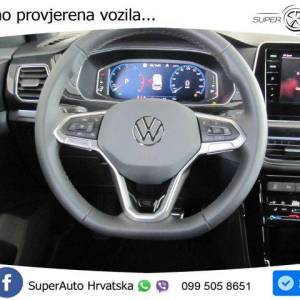 VW T-Cross 1.5 TSI DSG R-Line 150 KS, LED+VIRT+GR SJED+KAM+PARK