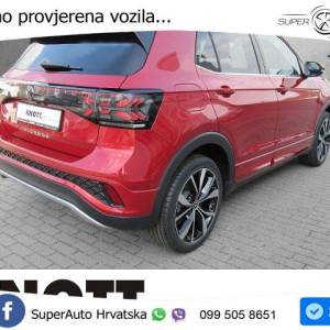 VW T-Cross 1.5 TSI DSG R-Line 150 KS, LED+VIRT+GR SJED+KAM+PARK