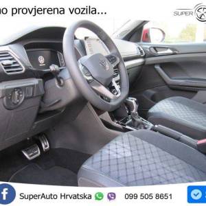 VW T-Cross 1.5 TSI DSG R-Line 150 KS, LED+VIRT+GR SJED+KAM+PARK