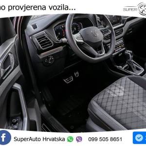 VW T-Cross 1.5 TSI DSG R-Line 150 KS, LED+ACC+VIRT+GR SJED+KAM+PARK