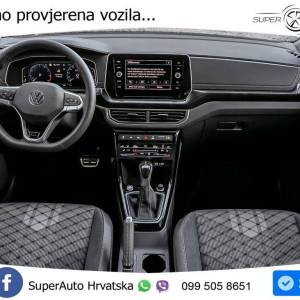 VW T-Cross 1.5 TSI DSG R-Line 150 KS, LED+ACC+VIRT+GR SJED+KAM+PARK