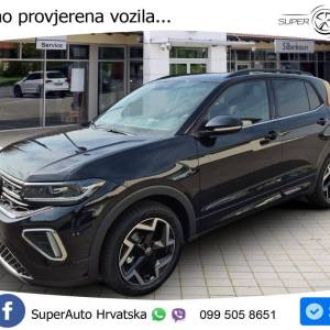 VW T-Cross 1.5 TSI DSG R-Line 150 KS, LED+ACC+GR SJED+KAM+PARK