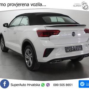 VW T-Roc Cabrio 1.5 TSI Aut. 2xR-Line 150 KS, ACC+MATRIX+KAM+GR SJED+VIRT+ASIST