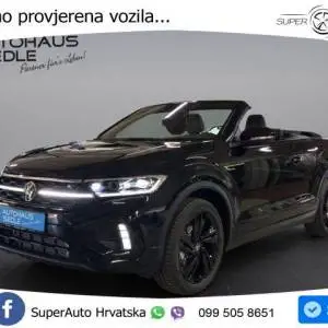 VW T-Roc Cabriolet 1.5 TSI DSG R-Line 150 KS, LED+ACC+GR SJED+VIRT+KAM