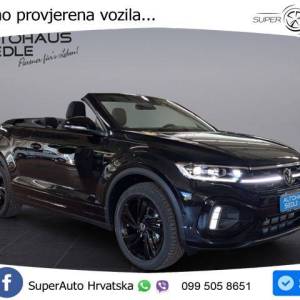 VW T-Roc Cabriolet 1.5 TSI DSG R-Line 150 KS, LED+ACC+GR SJED+VIRT+KAM