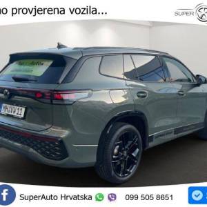 VW Tayron 2.0 TSI 4M Black Style R-Line 204 KS, LED+ACC+PANO+GR SJED+VIIRT+360