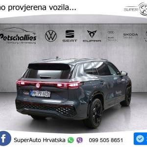 VW Tayron 2.0 TSI 4M DSG R-Line 204 KS, ACC+PANO+360+HEAD+VIRT+MASAŽA