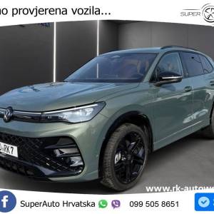 VW Tiguan 2.0 TDI 4M DSG R-Line 193 KS, LED+ACC+PANO+4xGR SJED+360+PARK+MASAŽA