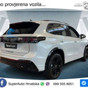 VW Tiguan 2.0 TDI 4M DSG R-Line 193 KS, LED+ACC+PANO+GR SJED+360+PARK