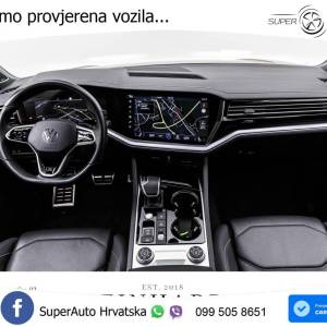 VW Touareg 3.0 TDI 4M Aut. R line 286 KS, PANO+ZRAČ+360°+GR SJED+ACC+KEY+VIRT