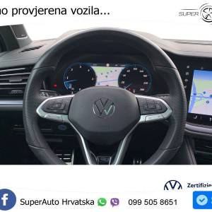 VW Touareg 3.0 TDI 4M Aut. R line 286 KS, PANO+ZRAČ+360+GR SJED+ACC+KEY+VIRT