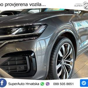 VW Touareg 3.0 TDI DSG 4M R line 286 KS, PANO+ZRAČ+360+GR SJED+KEY+VIRT+LANE