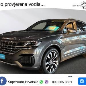 VW Touareg 3.0 TDI DSG 4M R line 286 KS, PANO+ZRAČ+360+GR SJED+KEY+VIRT+LANE