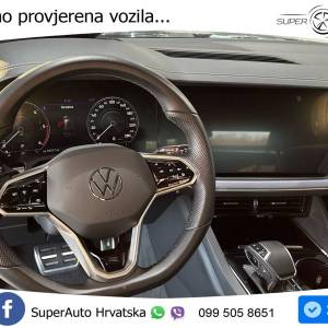 VW Touareg 3.0 TDI DSG 4M R line 286 KS, PANO+ZRAČ+360+GR SJED+KEY+VIRT+LANE