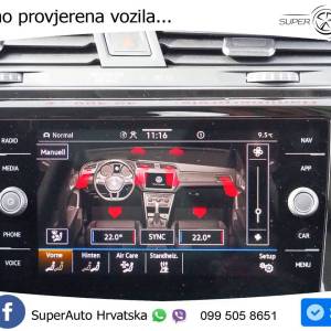 VW Touran 1.5 TSI DSG Highline 150 KS, 7-SJED+LED+ACC+GR SJED+KAM+PARK