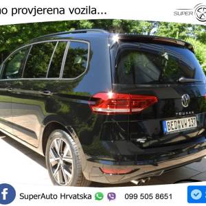VW Touran 2.0 TDI DSG Comfortline 150 KS, LED+ACC+VIRT+GR SJED+KAM+PARK+MASAŽA
