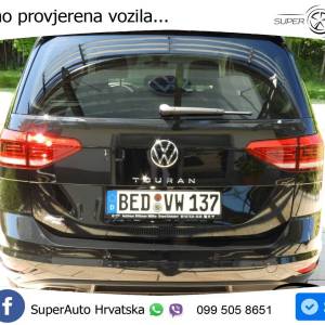 VW Touran 2.0 TDI DSG Comfortline 150 KS, LED+ACC+VIRT+GR SJED+KAM+PARK+MASAŽA