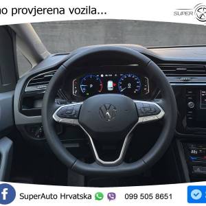 VW Touran 2.0 TDI DSG Highline 150 KS, LED+ACC+PANO+GR SJED+KAM+PARK