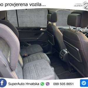 VW Touran 2.0 TDI DSG Highline 150 KS, LED+ACC+PANO+GR SJED+KAM+PARK
