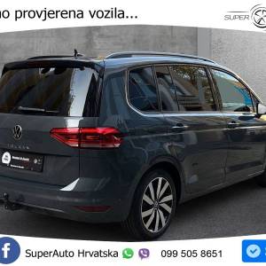 VW Touran 2.0 TDI DSG Highline 150 KS, LED+ACC+PANO+GR SJED+KAM+PARK