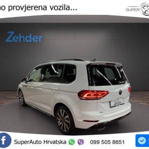 VW Touran 2.0 TDI DSG Highline 150 KS, LED+ACC+VIRT+4xGR SJED+KAM+PARK