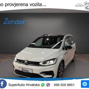 VW Touran 2.0 TDI DSG Highline 150 KS, LED+ACC+VIRT+4xGR SJED+KAM+PARK