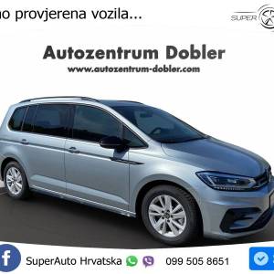 VW Touran 2.0 TDI DSG R-Line 150 KS, 7-SJED+LED+ACC+GR SJED+VIRT+KAM