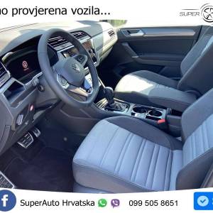 VW Touran 2.0 TDI DSG R-Line 150 KS, 7-SJED+LED+ACC+GR SJED+VIRT+KAM