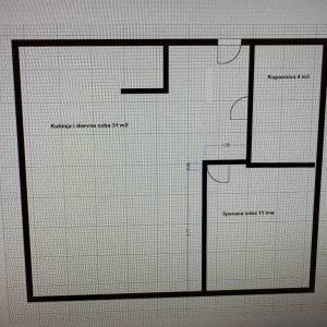 Zagreb-Kustošija, adaptiran 2-sobni stan NKP 36.24m2