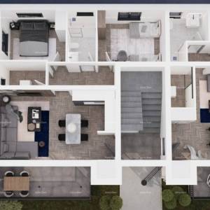 ŽMINJ – prostrani stan u prizemlju (Stan A)