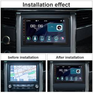 1 Din FM USB AUX Bluetooth Auto radio