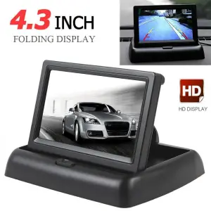 12v preklopni monitor + kamera za auto, kombi, kamion