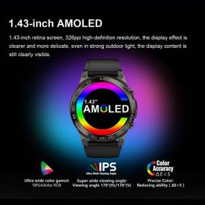 AMOLED Bluetooth NFC Sat FitCloudPro APP