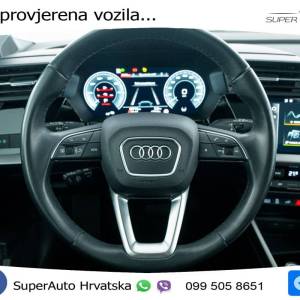 Audi A3 SB 45 TFSIe S tronic S line 245 KS, ACC+KAM+GR SJED+PANO+VIRT+MASAŽA