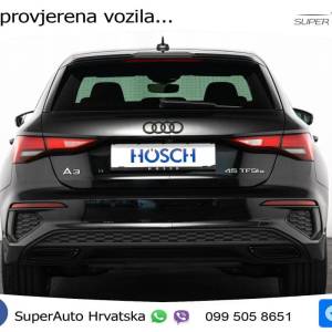 Audi A3 SB 45 TFSIe S tronic S line 245 KS, ACC+KAM+GR SJED+PANO+VIRT+MASAŽA