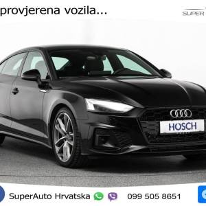 Audi A5 SB 40 TFSI S tronic 2xS line 204 KS, ACC+KAM+GR SJED+VIRT+NAVI