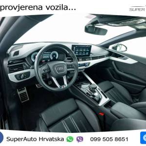 Audi A5 SB 40 TFSI S tronic 2xS line 204 KS, ACC+KAM+GR SJED+VIRT+NAVI