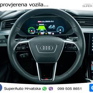 Audi e-tron 55 114 kWh quattro 2xS line 408 KS, ZRAČNI+LED+ACC+GR SJED+KAM+VIRT