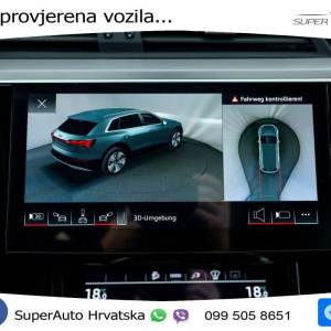Audi e-tron 55 114 kWh quattro 2xS line 408 KS, ZRAČNI+LED+ACC+GR SJED+KAM+VIRT