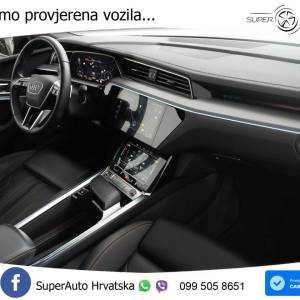 Audi e-tron 55 quattro Aut. S line 408 KS, ZRAČNI+LED+KAM+GR SJED+PANO+VIRT