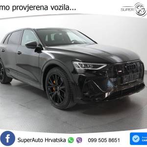 Audi e-tron 55 quattro Aut. S line 408 KS, ZRAČNI+LED+KAM+GR SJED+PANO+VIRT