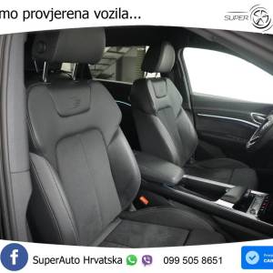 Audi e-tron 55 quattro Aut. S line 408 KS, ZRAČNI+LED+KAM+GR SJED+VIRT+ASIST