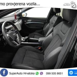 Audi e-tron 55 quattro Aut. S line 408 KS, ZRAČNI+LED+KAM+GR SJED+VIRT+ASIST