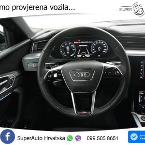 Audi e-tron 55 quattro Aut. S line 408 KS, ZRAČNI+LED+KAM+GR SJED+VIRT+ASIST